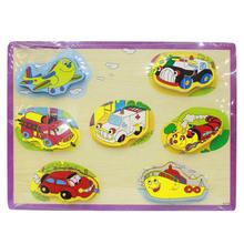 Multi-color Vehicle Puzzle For Kids