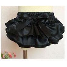 Baby Girl Ruffle Bloomers Diaper Covers Baby Shorts Satin Panties