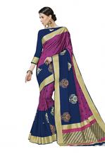 Stylee Lifestyle Violet Bhagalpuri Silk Jacquard Saree -2023