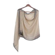 Creation Cream Textured Super Soft Shawl - Unisex