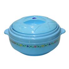 Blue Insulated Belly Hot Pot - 4.2 Liters