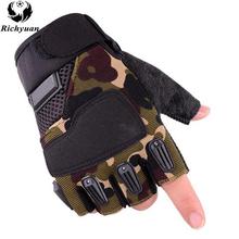 New Style Army tactical gloves for men Sports Mittens Half