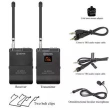 BOYA BY-WFM12 VHF Wireless Microphone System for Smartphones, DSLRs, Camcorders, Audio recorders, PCs and More