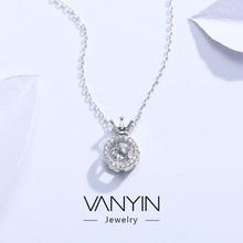 Pendant-Wanying Jewelry Smart Crown Pendant S925 Sterling