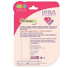 Lotus Lip Lush Tinted Lip Balm - Pink Guava Rush, 4g Pack-LHR028104