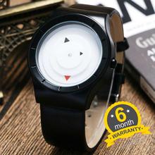 PAIDU Black Turntable Casual Unisex Watch