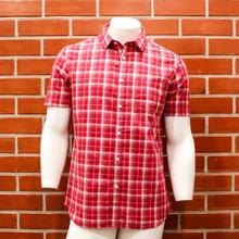 Red/White Check Design Fancy,Stylish Half Sleeve Shirt For Men