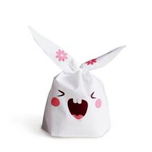 10pcs Bunny Cookies Gift Bags Birthday Wedding Party Decoration Kawaii