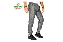 Virjeans Linen Trouser for Men Grey-(VJC 547)