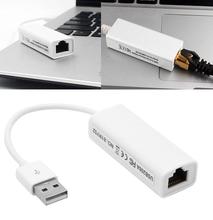 USB 2.0 to RJ45 Wired LAN Ethernet Network Adapter 100Mbps For Apple Macbook Air And Other Windows USB Male To Female Network Cards