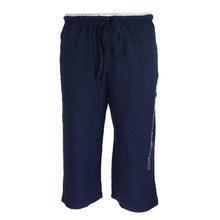 Navy Cotton Capri Pants For Men - (CMC 105)