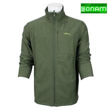 Sonam Gears Green Fleece Jacket For Men(648)