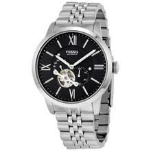 Fossil ME3107 Townsman Black Dial Automatic Watch For Men - [#Men's Watch]