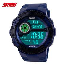 2016 Skmei Brand Men's LED Digital Watch Military Watch Running