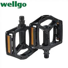 Wellgo Soldier Black Aluminium Bicycle Pedal