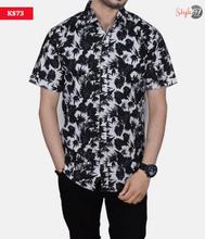 Men’s Fashion Printed Summer Half Shirt