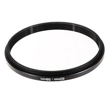 62mm to 58mm Aluminum Step Down Rings Lens Adapter Filter For DSLR Camera