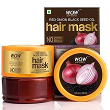 WOW Skin Science Red Onion Black Seed Oil Hair Mask with Red