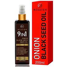 Newish Onion Black Seed Hair Oil for Hair Growth for Men and