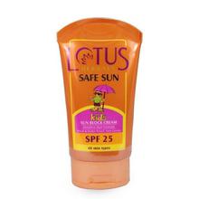 Lotus Herbals Safe Sun Kids Sun Block Cream SPF 25 (100gm)