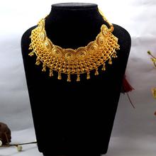 Gold Plated Bridal Choker Necklace