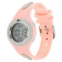 Grey dial pink plastic strap watch - C26012PP02