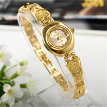 Women Bracelet Watch Mujer Golden Relojes Small Dial Quartz leisure Watch Popular Wristwatch Hour female ladies elegant watches