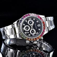 New Fashion watch women Rhinestone quartz watch relogio feminino the