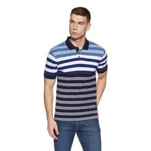 Lee Cooper Men's Striped Regular Fit T-Shirt