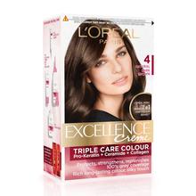 Loreal Paris Excellence Cream Hair Color No 4 Natural Dark Brown