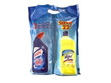 (Harpic Power Plus , 500 ml  + Lizol Bathroom Cleaner, 500 ml) Twin Pack Offer.