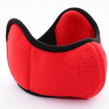 Velvet Men Women Ear Protective Mouth Mask Windproof Earmuff