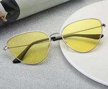 New Designer Metal Cat Trendy Eye Night Vision Sunglass