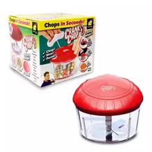 Crank Chop Food Chopper and Processor Deluxe with Japanese Blades - Chop Dice Puree Vegetables Onions Tomatoes Garlic Meats and Nuts in Just Seconds for Delicious Meals - Perfect for Homemade Salsa