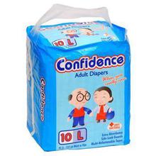 Confidence Adult Diaper Large 10'S