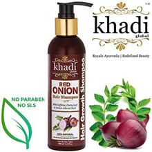 Khadi Global Onion Shampoo with Caffeine Curry Leaf and