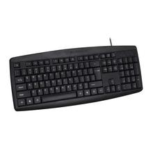 Micropack Wired Keyboard, Comfortable and Quiet, Spill Resistance, Durable, Plug and Play (K-203)