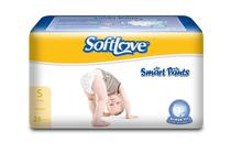 Softlove Pant Diaper Small, 60count