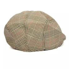 Brown Printed Cap For Men