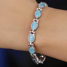 Blue Stone Embellished Bracelet For Women