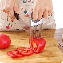 Baskety Easy Onion Holder Slicer Vegetable Tools Tomato Cutter