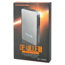 Focus De Ville Ultra Thin Automatic Ejection Cigarette Case Lighter