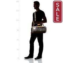 SALE-Gear Polyester 38 cms Grey Travel Duffle