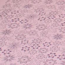 Floral Printed Purple Bedsheet