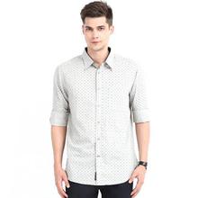Indian Terrain Slim Fit Casual Shirt – Light Grey