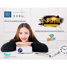 Aafno Pasal Newest Original UNIC UC36 WIFI Mini Projector, 640x480pixels Pocket HDMI USB SD WIFI Wireless Projector Proyector Beamer