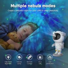 Astronaut Star Projector Night Light | Remote Control, Timer | Galaxy Nebula LED Ceiling Projector for Kids' Rooms