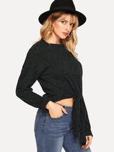 Knot Hem Sweater