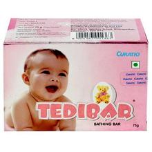 Tedibar Baby Bating Bar, 75 gm, Curatio