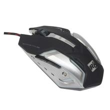 R8 1637 Dark Shadow Gaming Mouse - Black/Grey